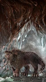 Pes v jeskyni