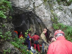 51.jaskyniarsky týždeň Špania Dolina - jeskyně Dedkovské diery (29.7.2010)