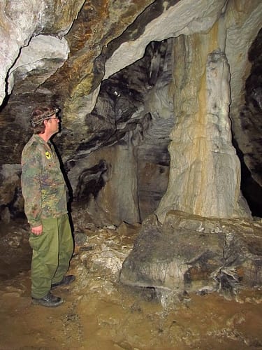 2 stalagnáty a Dušan