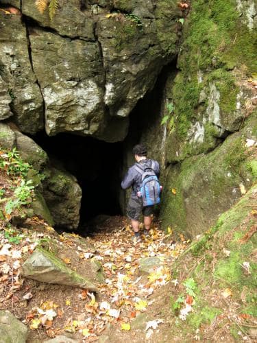 vstup do Patzeltovy jeskyně