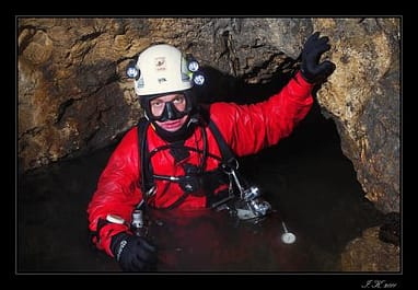 Jeskyně Čertova studna (Cave Diving-explorace č.1)