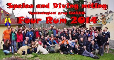 Míting Speleo and Diving FOUR RUM 2014 „ …zachraňte Bobry !!! aneb ukázaná platí…“