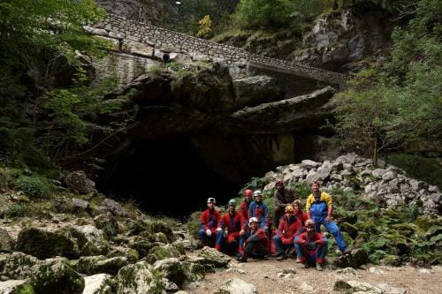 Vercors - jeskyně Grotte de Roche