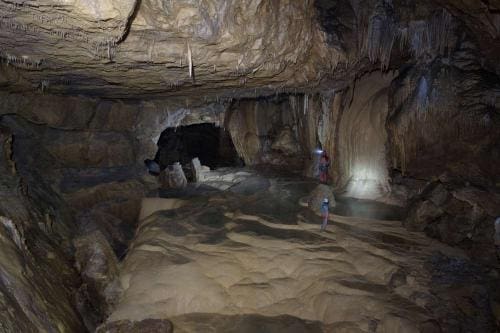 Grotte de Gournier - Sintrové kaskády
