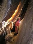 Promítání o objevování Jeskyně Na Javorce