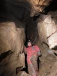 jeskyně V Jedlích, Meandrový dóm