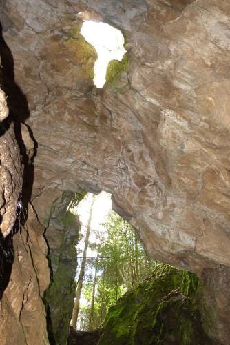 jeskyně Čtyřka ve Vratíkovském krasu (foto Šlimec)