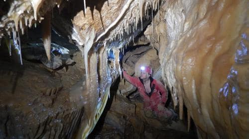 Výzdoba v Pál-volgyi cave